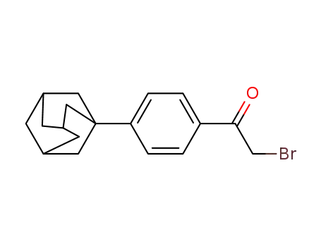 2-bromo-1-[4-(1-tricyclo[3.3.1.13,7]decyl)phenyl]ethanone
