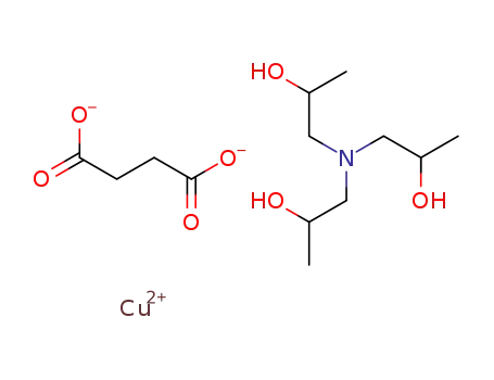 [CuII(tris(2-hydroxypropyl)amine)(succinato)]
