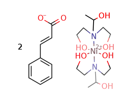 [NiII(tris(2-hydroxypropyl)amine)2](cinnamate)2