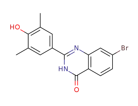 6-bromo-2-(4-hydroxy-3,5-dimethylphenyl)-3-methylquinazolin-4(3H)-one