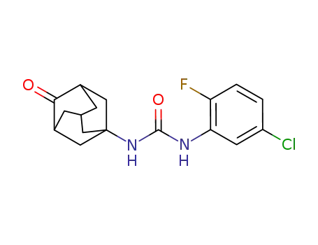N-(5-chloro-2-fluorophenyl)-N′-(4-oxoadamantan-1-yl)urea