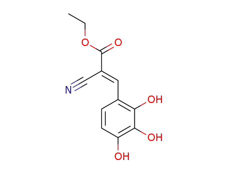 (E)-ethyl 2-cyano-3-(2,3,4-trihydroxyphenyl)acrylate