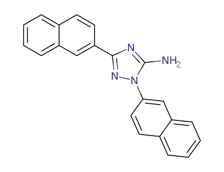 1,3-di(naphthalen-2-yl)-1H-1,2,4-triazol-5-amine