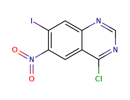 4-chloro-7-iodo-6-nitroquinazoline