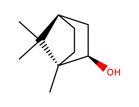 Molecular Structure of 124-76-5 (DL-Isoborneol)