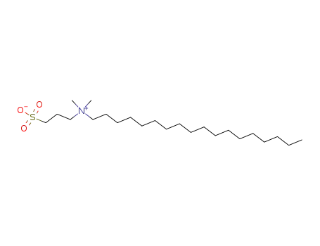 Molecular Structure of 13177-41-8 (3-(Dimethyloctadecylazaniumyl)propane-1-sulfonate)