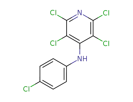2,3,5,6-tetrachloro-N-(4-chlorophenyl)pyridin-4-amine