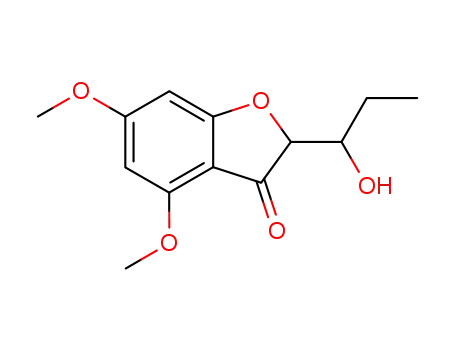 2-(1-Hydroxy-propyl)-4,6-dimethoxy-benzofuran-3-one