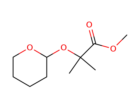 methyl 2-methyl-2-(tetrahydropyranyloxy)propanoate