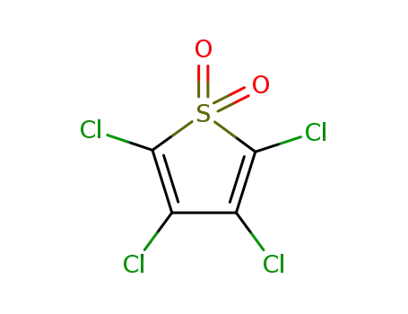 Molecular Structure of 72448-17-0 (2,3,4,5-TETRACHLOROTHIOPHENE 1,1-DIOXIDE)