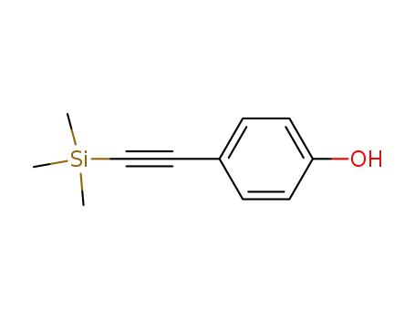 4-(2-(trimethylsilyl)ethynyl)phenol