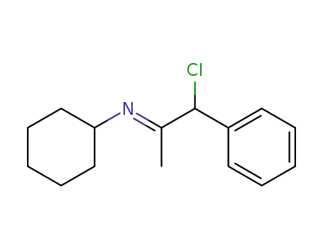 (1-chloro-1-phenyl-2-propylidene)cyclohexylamine