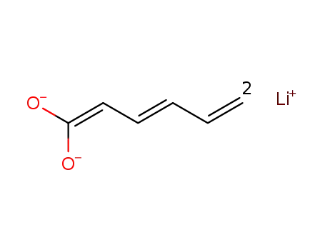 Molecular Structure of 142252-83-3 (1,3,5-Hexatriene-1,1-diol, dilithium salt, (E)-)