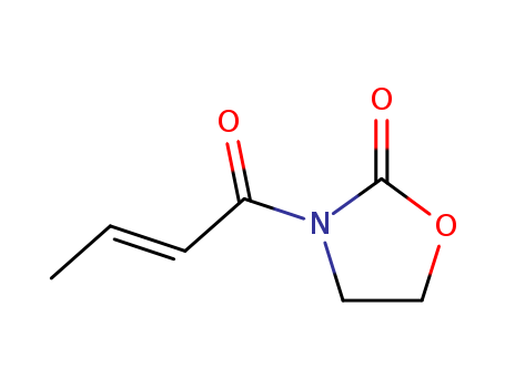 2-Oxazolidinone,3-[(2E)-1-oxo-2-buten-1-yl]-