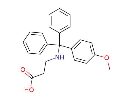 N-(p-anisyldiphenylmethyl) β-alanine