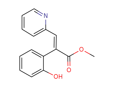 (E)-2-(2-Hydroxy-phenyl)-3-pyridin-2-yl-acrylic acid methyl ester