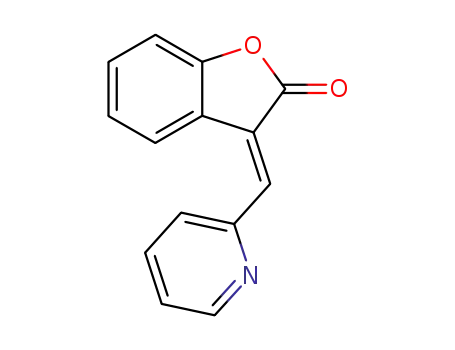 Molecular Structure of 139061-35-1 (2(3H)-Benzofuranone, 3-(2-pyridinylmethylene)-, (E)-)
