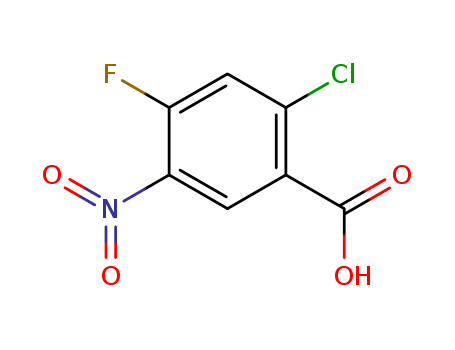 2-Chloro-4-fluoro-5-nitro benzoic acid