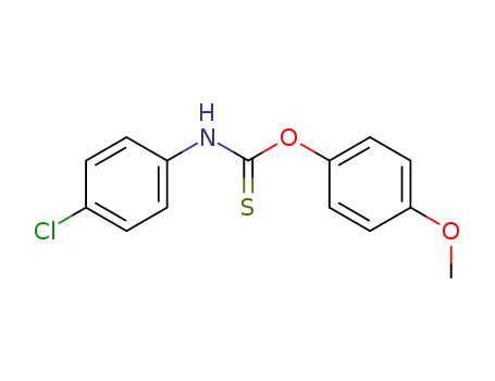 O-(4-methoxyphenyl) N-4-chlorophenylthioncarbamate