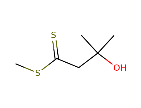 3-Hydroxy-3-methyl-butandithiosaeure-methylester