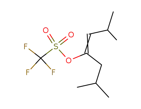 (E/Z)-1-(2-methylpropyl)-3-methyl-1-buten-1-yl-triflate