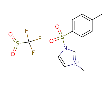 1-(p-toluenesulfonyl)-3-methylimidazolium triflate