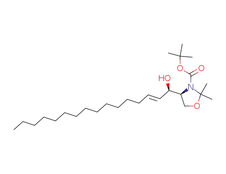 tert-butyl (4S)-4-[(1R,2E)-1-hydroxy-2-hexadecenyl]-2,2-dimethyl-1,3-oxazolidine-3-carboxylate