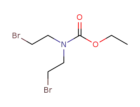 Molecular Structure of 77697-11-1 (ETHYL BIS(2-BROMOETHYL)CARBAMATE)
