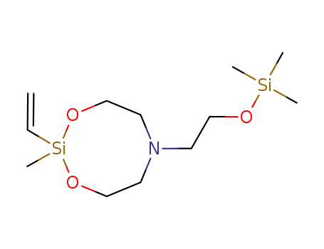 2-Methyl-6-(2-trimethylsilanyloxy-ethyl)-2-vinyl-[1,3,6,2]dioxazasilocane