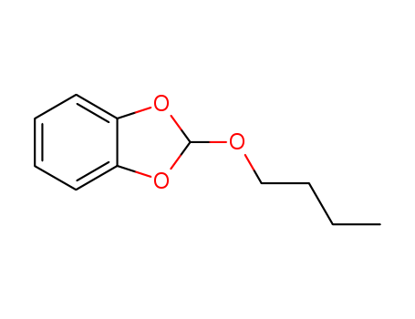 Molecular Structure of 113439-62-6 (1,3-Benzodioxole, 2-butoxy-)