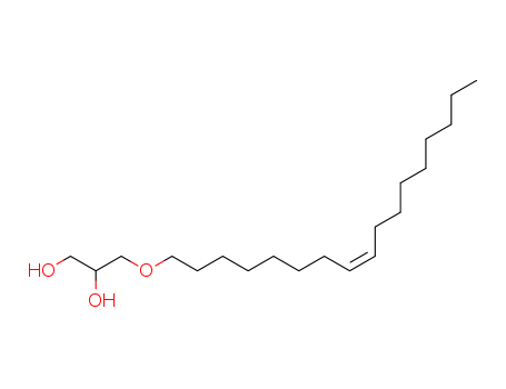 111-03-5,MONOOLEIN,9-Octadecenoicacid (Z)-, 2,3-dihydroxypropyl ester;Olein, 1-mono- (8CI);1-Glyceryl oleate;1-Mono(cis-9-octacenoyl)glycerol;1-Monoolein;1-Monooleoyl-rac-glycerol;1-Monooleoylglycerol;1-Oleoylglycerol;1-Oleylglycerol;2,3-Dihydroxypropyloleate;Danisco MO 90;Dimodan MO 90;Dimodan MO 90D;Glycerin 1-monooleate;Glycerol 1-monooleate;Glycerol 1-oleate;Glycerol a-cis-9-octadecenate;Glycerol a-monooleate;Glyceryl monooleate;Rylo MG 19;rac-1-Monoolein;rac-1-Monooleoylglycerol;a-Monoolein;