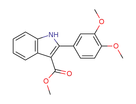 methyl 2-(3,4-dimethoxyphenyl)indole-3-carboxylate