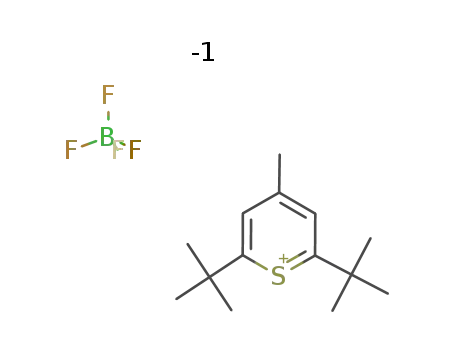 2,6-di-t-butyl-4-(methyl)thiopyrylium tetrafluoroborate