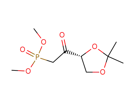 (R)-[2-(2,2-dimethyl-1,3-dioxolan-4-yl)-2-oxoethyl]phosphonic acid dimethyl ester