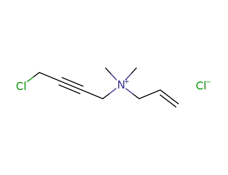Allyl-dimethyl-<4-chlor-butin-(2)-yl>-ammonium