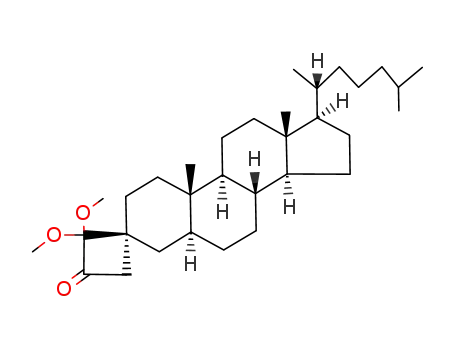 <(3S)-5α>-2',2'-dimethoxyspiro-3'-one