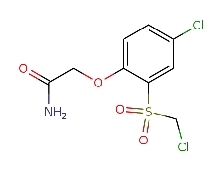 2-(4-Chloro-2-chloromethanesulfonyl-phenoxy)-acetamide