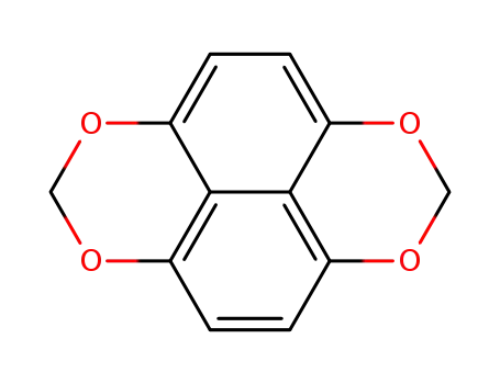 Molecular Structure of 88051-28-9 (Naphtho[1,8-de:4,5-d'e']bis[1,3]dioxin)