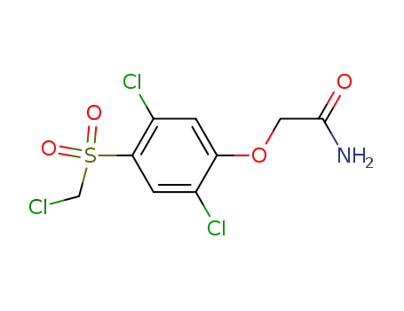 2-(2,5-Dichloro-4-chloromethanesulfonyl-phenoxy)-acetamide