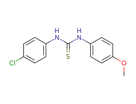 N-(4-chlorophenyl)-N’-(4-methoxyphenyl)thiourea
