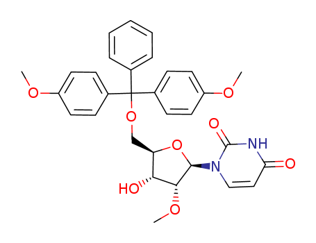 Uridine,5'-O-[bis(4-methoxyphenyl)phenylmethyl]-2'-O-methyl-(103285-22-9)