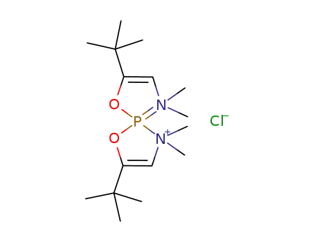 2,2'-spirobi(3,3,3',3'-tetramethyl-5,5'-di-tert-butyl-1,1'-dioxa-3,3'-diazonia-2-phospha-4-cyclopentene) chloride