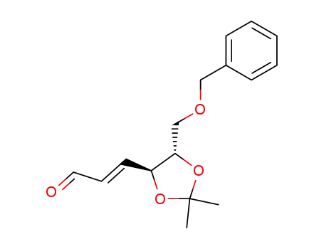 (E)-3-((4S,5S)-5-Benzyloxymethyl-2,2-dimethyl-[1,3]dioxolan-4-yl)-propenal