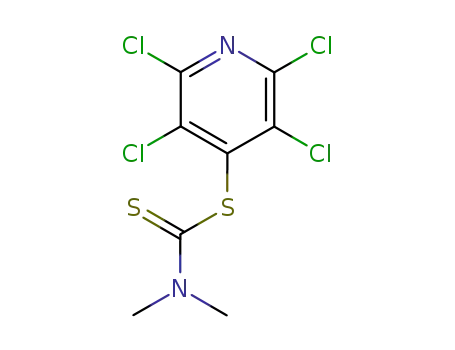 2,3,5,6-tetrachloro-4-pyridyl N,N-dimethyldithiocarbamate