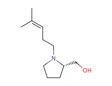 N-(4-methyl-3-pentenyl)-(S)-prolinol