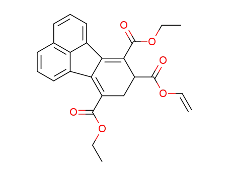 8,9-Dihydro-fluoranthene-7,8,10-tricarboxylic acid 7,10-diethyl ester 8-vinyl ester