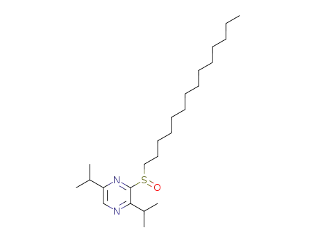 2-tetradecylsulfinyl-3,6-diisopropylpyrazine