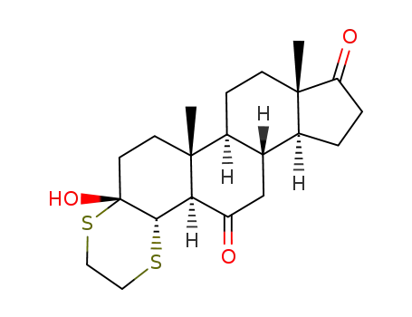 3α,4α-ethylenedithio-3β-hydroxy-5α-androstane-6,17-dione