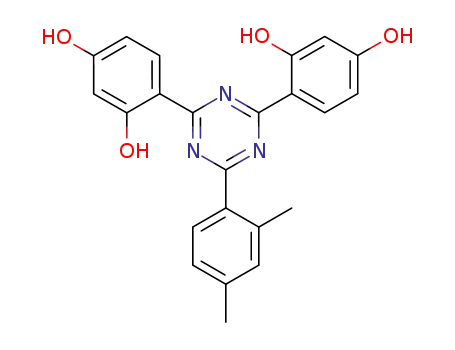 2,4-bis(2,4-dihydroxyphenyl)-6-(2,4-dimethylphenyl)-s-triazine