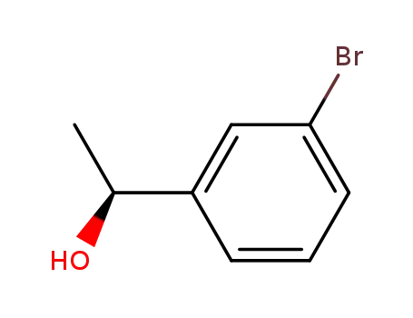 Molecular Structure of 134615-22-8 ((S)-1-(3-BROMOPHENYL)ETHANOL)